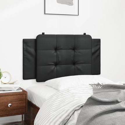 Headboard Cushion "Zadar" Black 39.4" Faux Leather