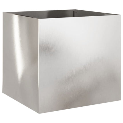 Planter Silver 19.3"x18.5"x18.1" Stainless Steel