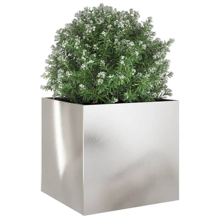 Planter Silver 19.3"x18.5"x18.1" Stainless Steel