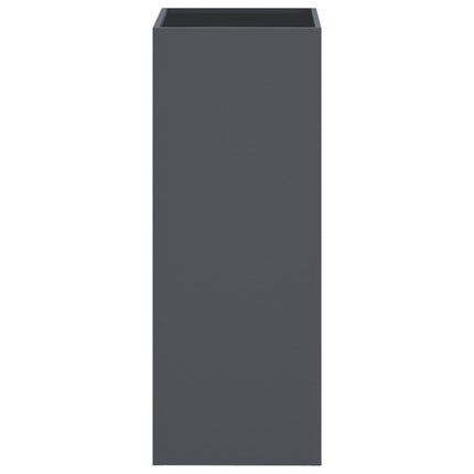 Planter Anthracite 12.6"x11.4"x29.5" Steel