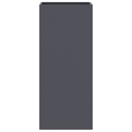 Planter Anthracite 12.6"x11.4"x29.5" Steel