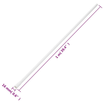 Cable Trunkings Ø0.63" 32.8'PVC