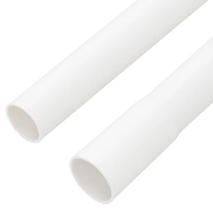 Cable Trunkings with Clips Ø1" 32.8'PVC