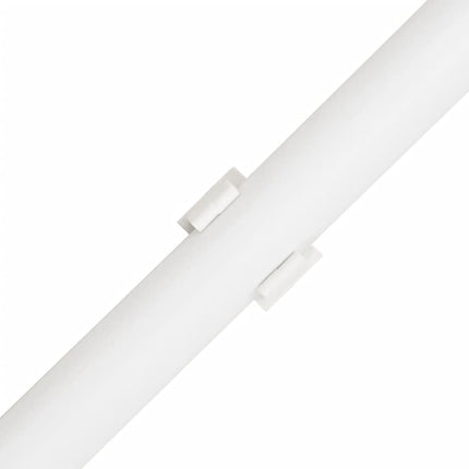 Cable Trunkings with Clips Ø1" 32.8'PVC