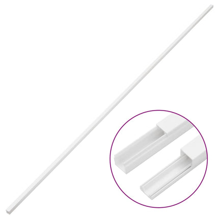 Cable Trunking 0.8"x0.4" 32.8'PVC