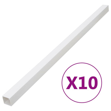 Cable Trunking 3.9"x2.4" 32.8'PVC