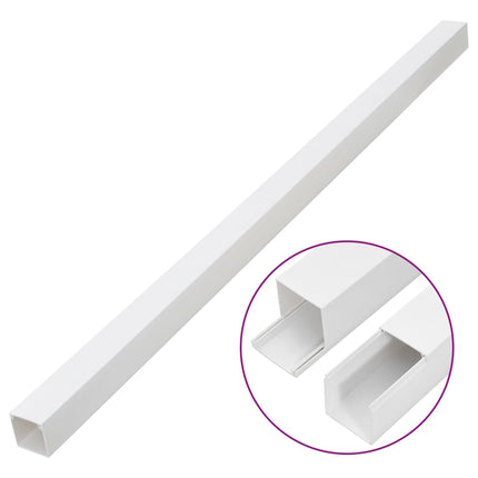 Cable Trunking 3.9"x2.4" 32.8'PVC