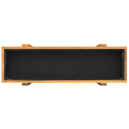 Garden Raised Bed 35.4"x11.8"x29.5" Solid Wood Acacia