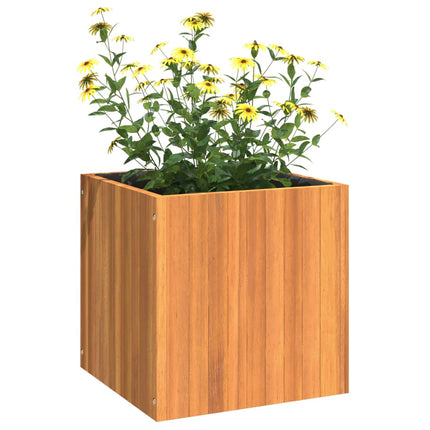 Garden Planter 17.7"x17.7"x17.7" Solid Wood Acacia