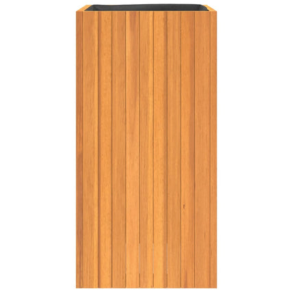 Garden Planter 17.7"x17.7"x35.4" Solid Wood Acacia