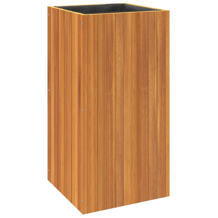 Garden Planter 17.7"x17.7"x35.4" Solid Wood Acacia