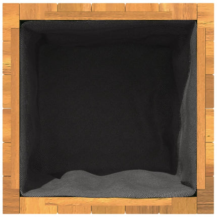 Garden Planter 17.7"x17.7"x35.4" Solid Wood Acacia