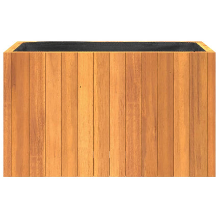 Garden Planter 23.2"x10.8"x13.8" Solid Wood Acacia