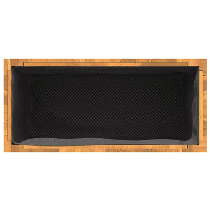 Garden Planter 23.2"x10.8"x13.8" Solid Wood Acacia