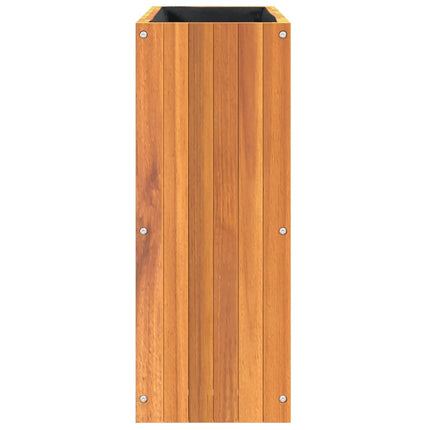 Garden Planter 23.2"x10.8"x27.6" Solid Wood Acacia