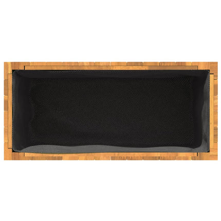 Garden Planter 23.2"x10.8"x27.6" Solid Wood Acacia