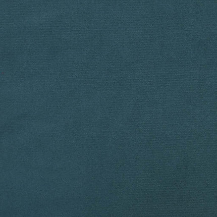 2-Seater Sofa Bed Blue Velvet