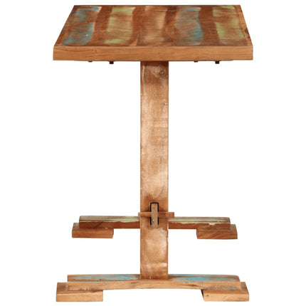 Dining Table 43.3"x21.7"x30.7" Solid Wood Reclaimed