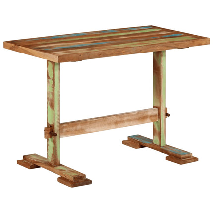 Dining Table 43.3"x21.7"x30.7" Solid Wood Reclaimed