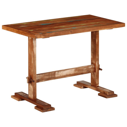 Dining Table 43.3"x21.7"x30.7" Solid Wood Reclaimed