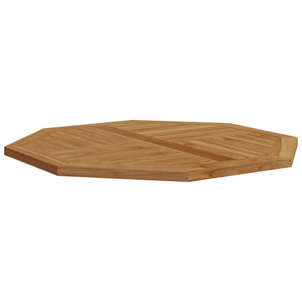 Table Top 35.4"x35.4"x1" Octagonal Solid Wood Teak