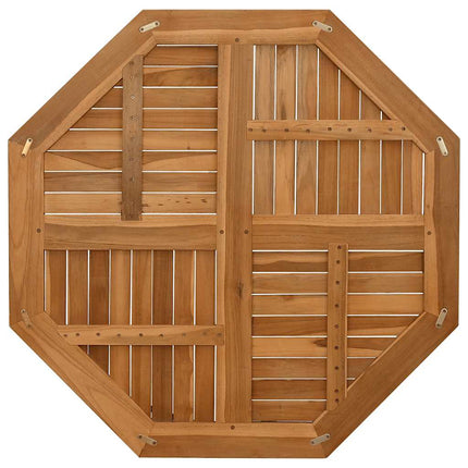 Table Top 35.4"x35.4"x1" Octagonal Solid Wood Teak