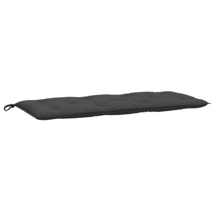 Garden Bench Cushion Melange Anthracite 47.2"x19.7"x2.8" Fabric