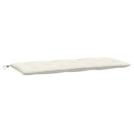 Garden Bench Cushion Melange Cream 47.2"x19.7"x2.8" Fabric