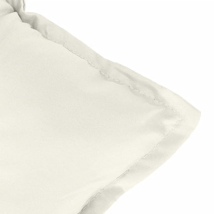 Garden Bench Cushion Melange Cream 47.2"x19.7"x2.8" Fabric