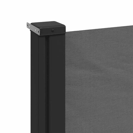 Retractable Side Awning Anthracite 70.9x118.1