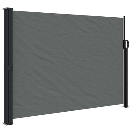 Retractable Side Awning Anthracite 55.1x196.9