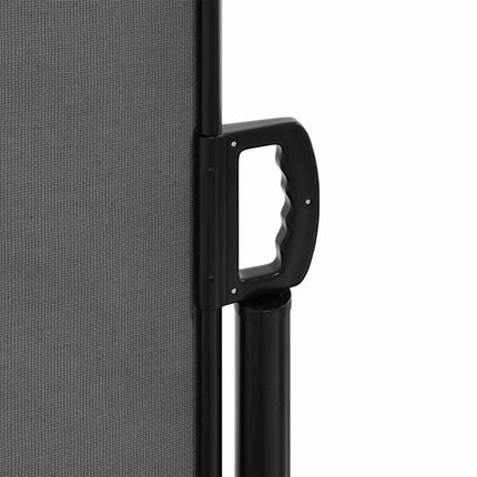 Retractable Side Awning Anthracite 86.6"x196.9