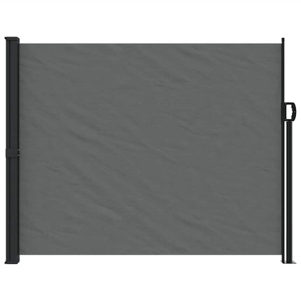 Retractable Side Awning Anthracite 63"x236.2