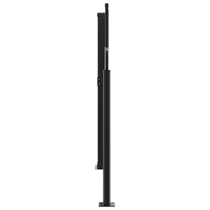 Retractable Side Awning Anthracite 55.1"x236.2
