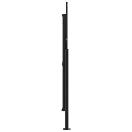 Retractable Side Awning Anthracite 70.9"x236.2