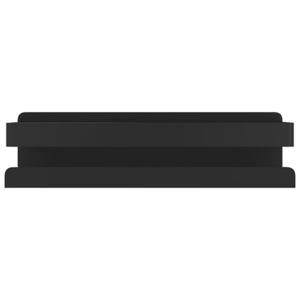 Shower Shelf Matt Black 9.1"x2.6"x2.4" Brushed 304 Stainless Steel