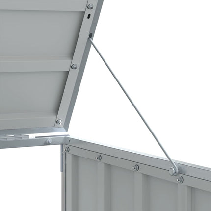 Wheelie Bin Storage for Double Bins Anthracite 56.7"x31.9"x44.5" Steel