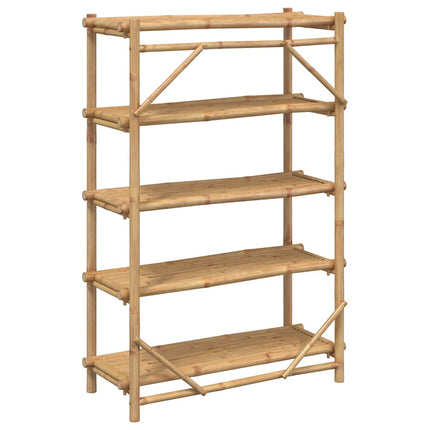 5-Layer Shelf 39.4"x15.7"x59.1" Bamboo