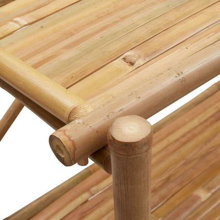 5-Layer Shelf 39.4"x15.7"x59.1" Bamboo