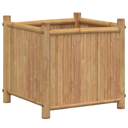 Planter 15.7"x15.7"x15.7" Bamboo