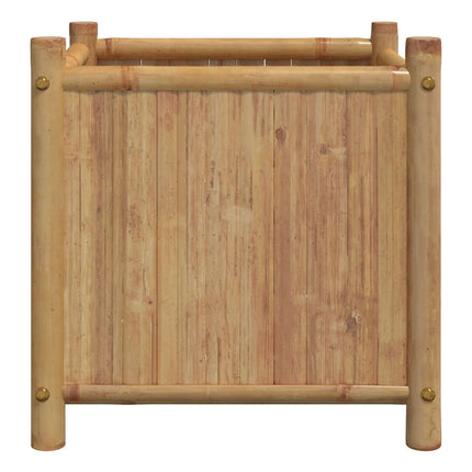 Planter 15.7"x15.7"x15.7" Bamboo