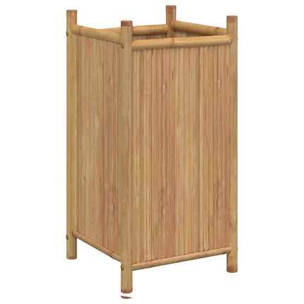 Planter 15.7"x15.7"x31.5" Bamboo