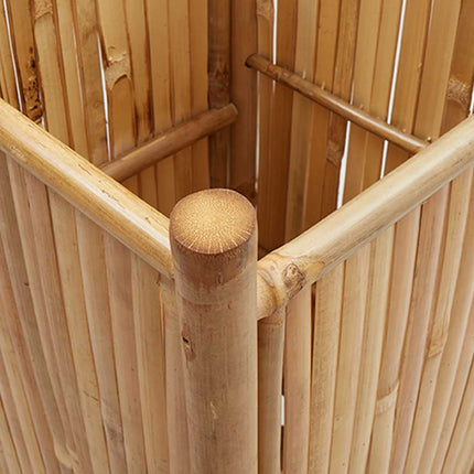 Planter 15.7"x15.7"x31.5" Bamboo