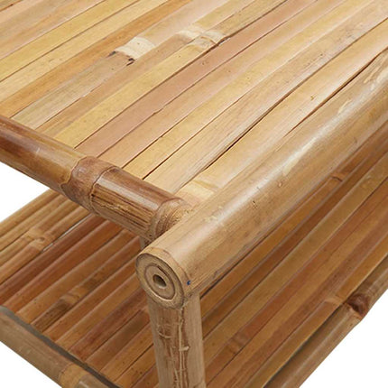 Coffee Table 27.6"x15.7"x13.8" Bamboo