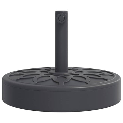 Parasol Base for Ø1.5"/1.9" Poles 55.1 lb Round