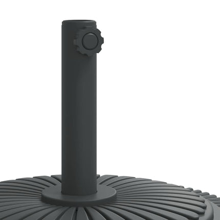 Parasol Base with Wheels for Ø1.5"/1.9" Poles 59.5 lb Round
