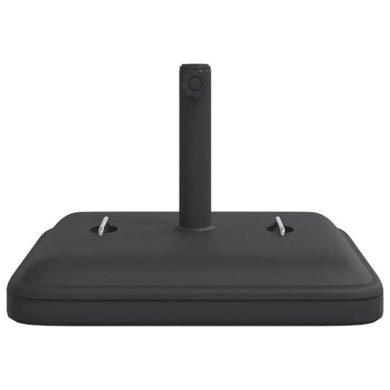Parasol Base with Handles for Ø1.5"/1.9" Poles 59.5 lb Square
