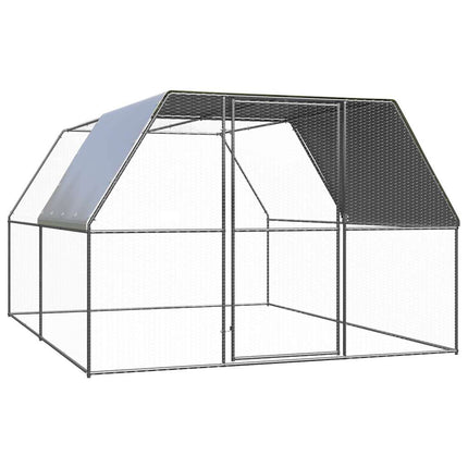 Chicken Cage 9.8'x13.1'x6.6'Galvanized Steel