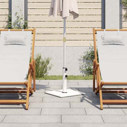Parasol Base for Ø1.3"/1.5"/1.9" Poles 37.5 lb Square