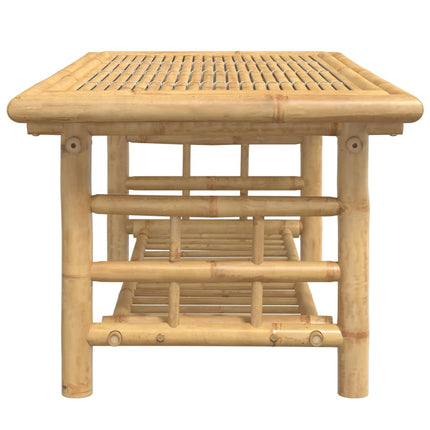Coffee Table 43.3"x21.7"x17.7" Bamboo
